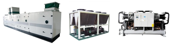 Ceiling Mounted Horizontal Type Fcu Ahu Air Handling Unit Fan Coil for Cooling System