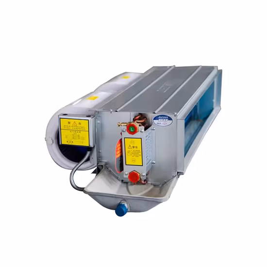 Nouveau type de bobine de ventilateur canalisée dissimulée au plafond pour la ventilation industrielle