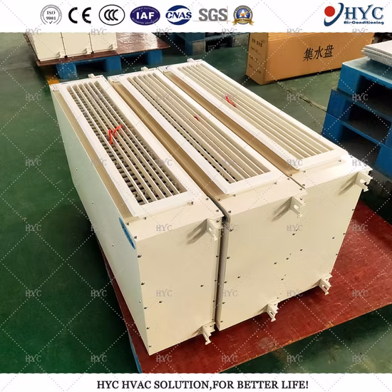 Usine universelle de bobine de ventilateur exposée au plafond horizontal d'unité de bobine de ventilateur de type universel