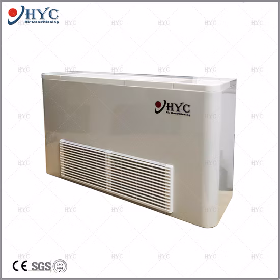 Unité de bobine de ventilo-convecteur à eau glacée canalisée à haute efficacité dissimulée au plafond (moteur DC/EC)