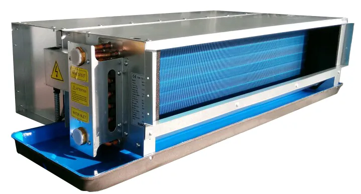 Type de cassette d'unité de climatiseur de marques Tica/prix de bobine de ventilateur dissimulé au sol/au plafond